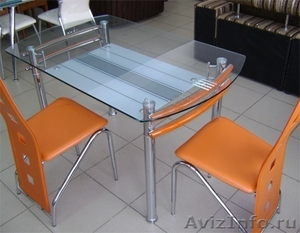 cтолы стеклянные, столы кухонные, столы обеденные, столы журнальные,стол копьюте - Изображение #2, Объявление #49949