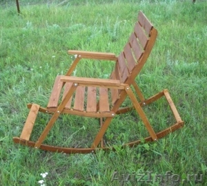 Кресло-качалка деревянное - Изображение #3, Объявление #313419