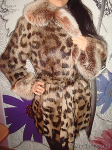 Продам красивый полушубок,леопардового окраса - Изображение #3, Объявление #540290