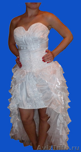 Платье свадебное короткое  спереди, длинное сзади - Изображение #2, Объявление #577820