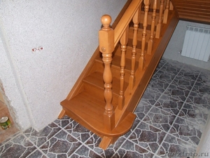 деревянные лестницы из массива сосны и дуба - Изображение #3, Объявление #878000