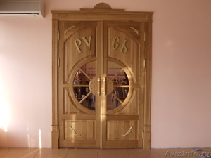 Деревянные двери из массива сосны и дуба от производителя на заказ - Изображение #1, Объявление #956697