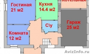Продается в Таврово 3 новый двухэтажный кирпичный дом под финишную отделку - Изображение #3, Объявление #1162617