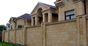 Строительство и облицовка фасадов дагестанским камнем (ракушечником) - Изображение #6, Объявление #1389522